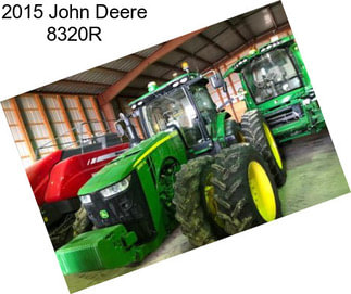 2015 John Deere 8320R