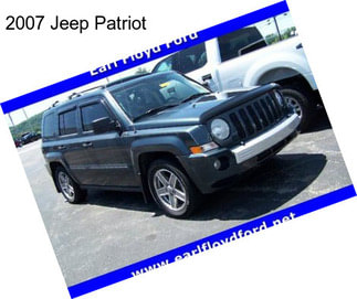 2007 Jeep Patriot