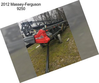 2012 Massey-Ferguson 9250