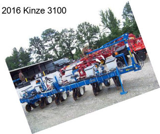 2016 Kinze 3100