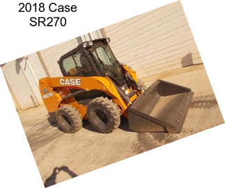 2018 Case SR270