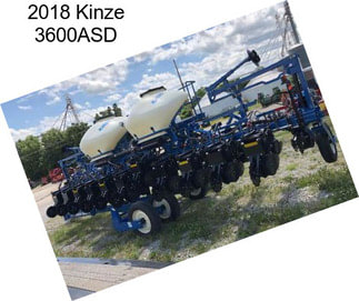 2018 Kinze 3600ASD