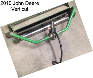 2010 John Deere Verticut