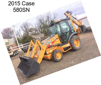 2015 Case 580SN