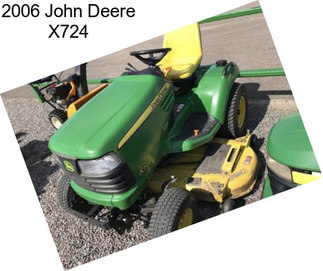 2006 John Deere X724