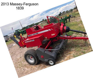 2013 Massey-Ferguson 1839