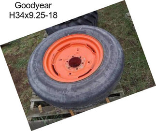 Goodyear H34x9.25-18