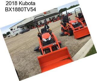 2018 Kubota BX1880TV54