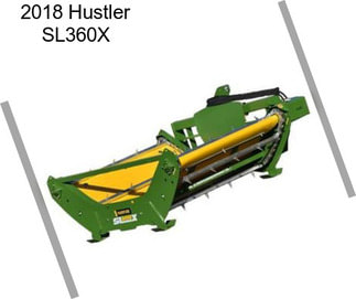 2018 Hustler SL360X