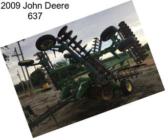 2009 John Deere 637