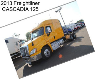2013 Freightliner CASCADIA 125