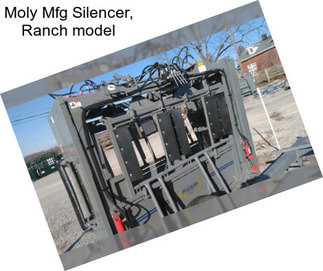 Moly Mfg Silencer, Ranch model