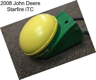 2008 John Deere Starfire iTC