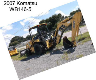 2007 Komatsu WB146-5