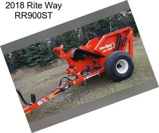 2018 Rite Way RR900ST