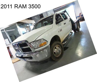 2011 RAM 3500