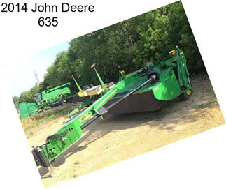 2014 John Deere 635