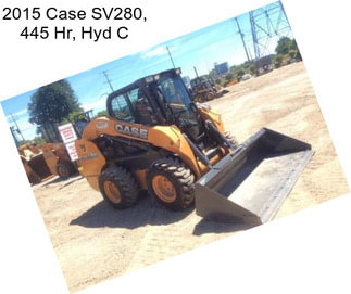 2015 Case SV280, 445 Hr, Hyd C