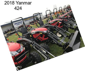 2018 Yanmar 424