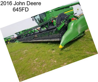 2016 John Deere 645FD