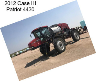 2012 Case IH Patriot 4430