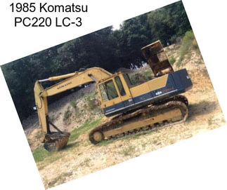 1985 Komatsu PC220 LC-3