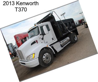 2013 Kenworth T370