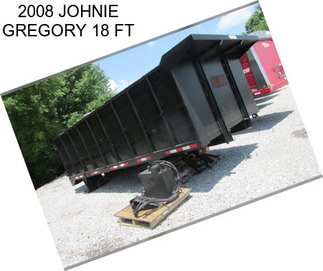 2008 JOHNIE GREGORY 18 FT