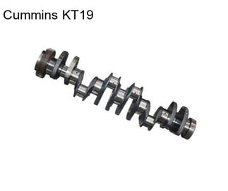 Cummins KT19