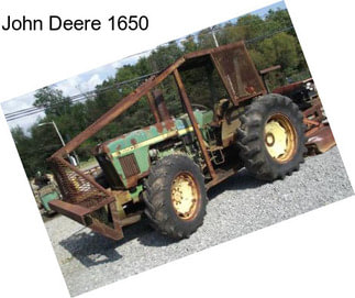 John Deere 1650