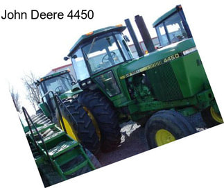 John Deere 4450