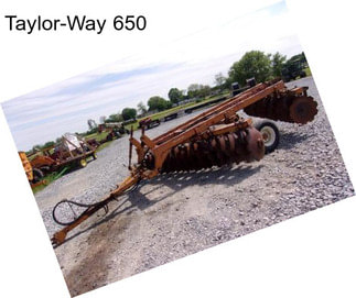 Taylor-Way 650