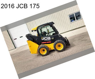 2016 JCB 175