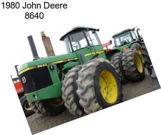 1980 John Deere 8640