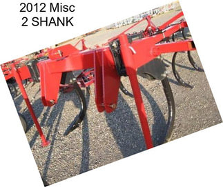 2012 Misc 2 SHANK