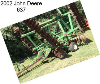 2002 John Deere 637