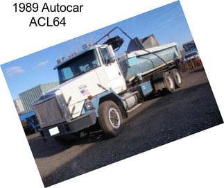 1989 Autocar ACL64