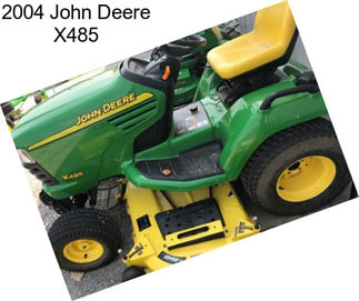 2004 John Deere X485