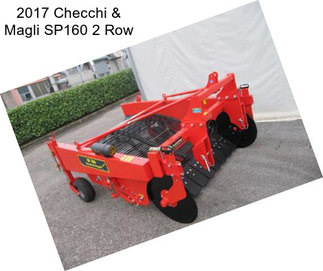 2017 Checchi & Magli SP160 2 Row