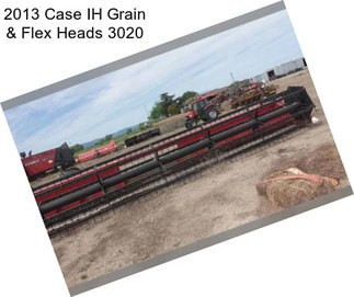 2013 Case IH Grain & Flex Heads 3020