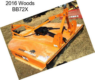 2016 Woods BB72X