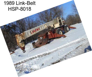 1989 Link-Belt HSP-8018