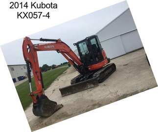 2014 Kubota KX057-4