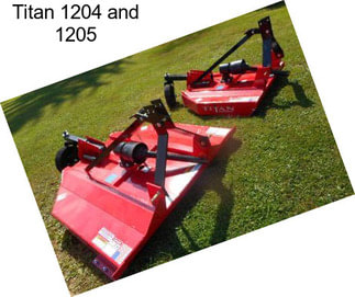 Titan 1204 and 1205