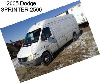2005 Dodge SPRINTER 2500