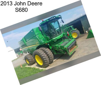 2013 John Deere S680