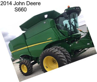 2014 John Deere S660