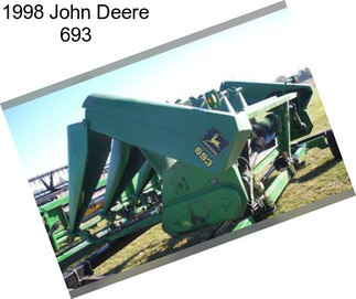 1998 John Deere 693