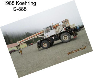 1988 Koehring S-888