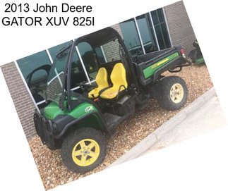 2013 John Deere GATOR XUV 825I